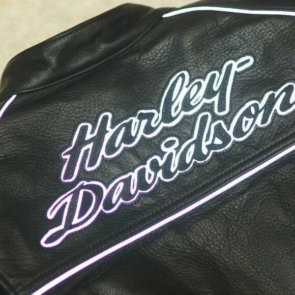 Women’s Harley Davidson Leather Jacket Small​​​ like new.​​​​​ - Picture 6 of 9